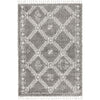 Zaria 153 Grey Moroccan Inspired Modern Shaggy Rug - Rugs Of Beauty - 1
