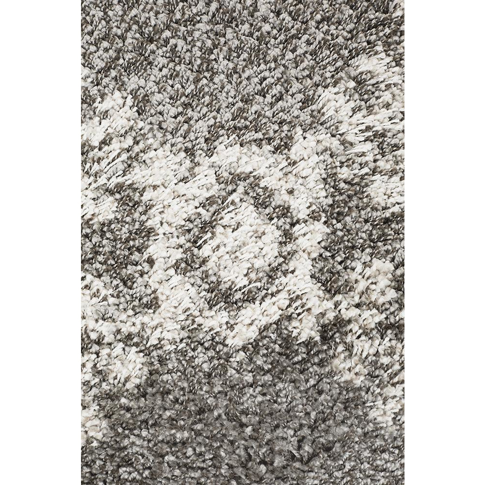Zaria 153 Grey Moroccan Inspired Modern Shaggy Rug - Rugs Of Beauty - 6