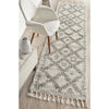 Zaria 153 Natural Moroccan Inspired Modern Shaggy Runner Rug - Rugs Of Beauty - 2