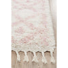 Zaria 153 Pink Moroccan Inspired Modern Shaggy Runner Rug - Rugs Of Beauty - 3