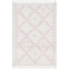 Zaria 153 Pink Moroccan Inspired Modern Shaggy Rug - Rugs Of Beauty - 1