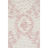 Zaria 153 Pink Moroccan Inspired Modern Shaggy Rug - Rugs Of Beauty - 6