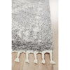 Zaria 153 Silver Grey Moroccan Inspired Modern Shaggy Rug - Rugs Of Beauty - 4