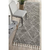 Zaria 154 Grey Moroccan Inspired Modern Shaggy Runner Rug - Rugs Of Beauty - 2