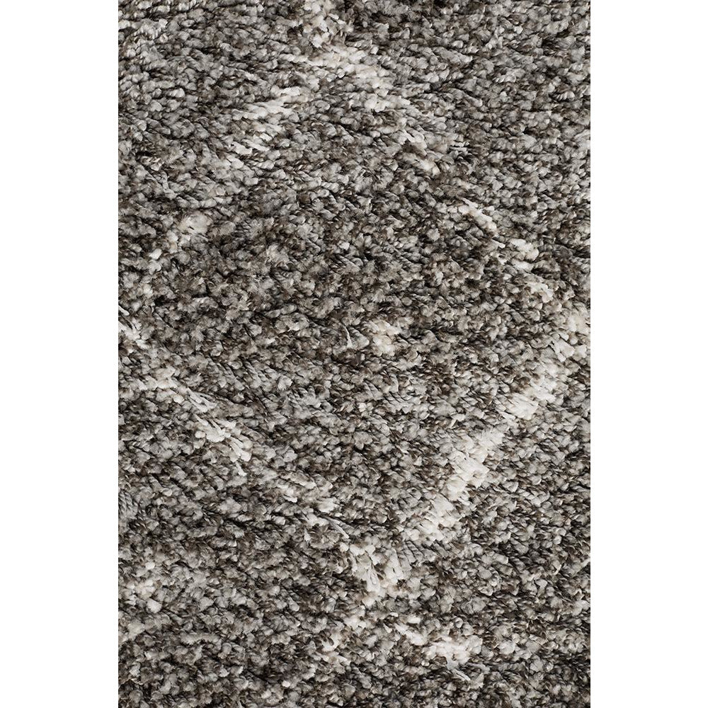 Zaria 154 Grey Moroccan Inspired Modern Shaggy Runner Rug - Rugs Of Beauty - 6