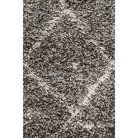 Zaria 154 Grey Moroccan Inspired Modern Shaggy Runner Rug - Rugs Of Beauty - 6