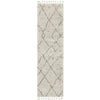Zaria 154 Natural Moroccan Inspired Modern Shaggy Runner Rug - Rugs Of Beauty - 1