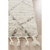 Zaria 154 Natural Moroccan Inspired Modern Shaggy Runner Rug - Rugs Of Beauty - 3