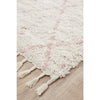 Zaria 154 Pink Moroccan Inspired Modern Shaggy Runner Rug - Rugs Of Beauty - 3