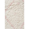 Zaria 154 Pink Moroccan Inspired Modern Shaggy Runner Rug - Rugs Of Beauty - 6