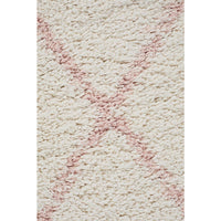 Zaria 154 Pink Moroccan Inspired Modern Shaggy Rug - Rugs Of Beauty - 6