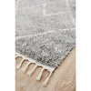 Zaria 154 Silver Grey Moroccan Inspired Modern Shaggy Rug - Rugs Of Beauty - 3