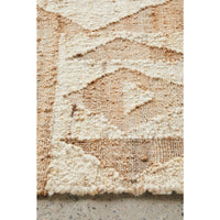 Nazret 1325 Jute Wool Cotton Natural Rug - Rugs Of Beauty - 7