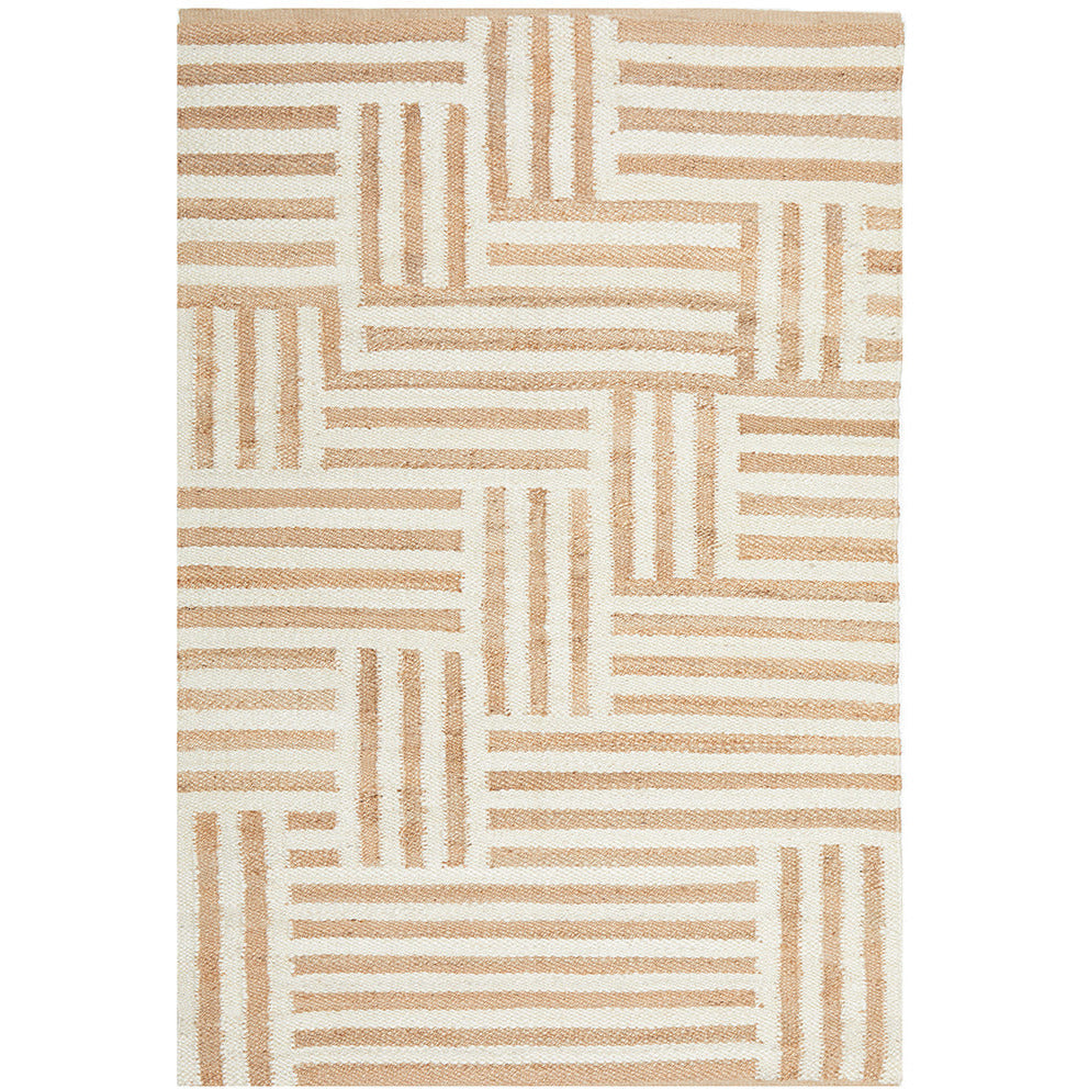 Nazret 1326 Jute Modern Natural Rug - Rugs Of Beauty - 1