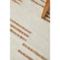 Nazret 1328 Jute Wool Cotton Natural Rug - Rugs Of Beauty - 5