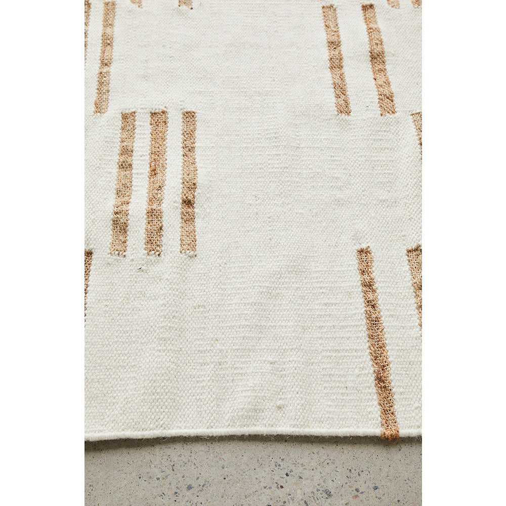 Nazret 1328 Jute Wool Cotton Natural Rug - Rugs Of Beauty - 6