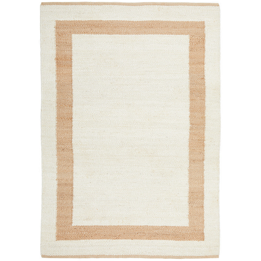 Nazret 1329 Jute Natural Rug - Rugs Of Beauty - 1