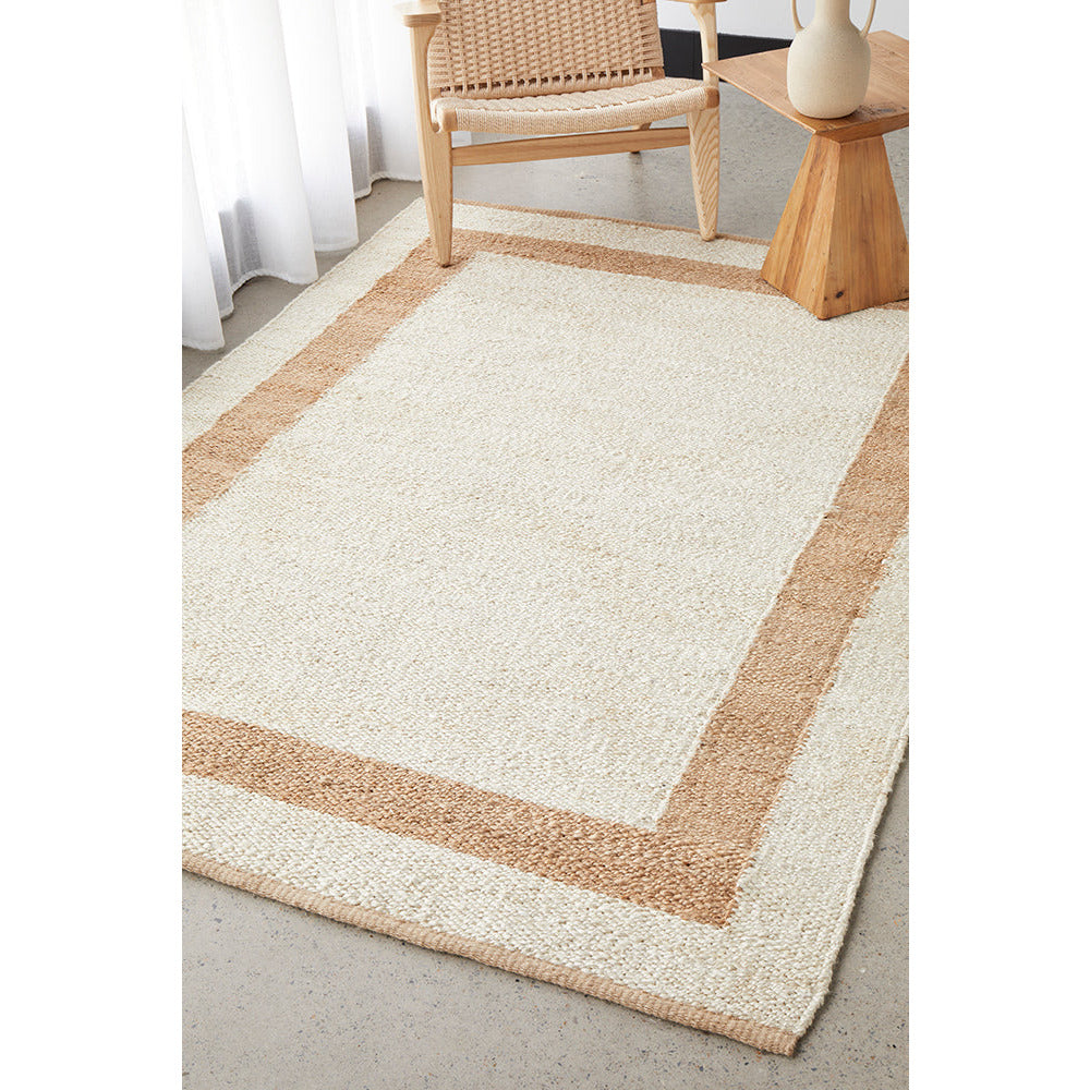Nazret 1329 Jute Natural Rug - Rugs Of Beauty - 2