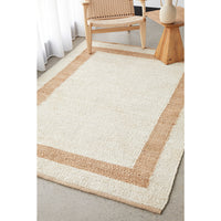 Nazret 1329 Jute Natural Rug - Rugs Of Beauty - 2