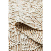 Nazret 1332 Jute Wool Cotton Natural Rug - Rugs Of Beauty - 8