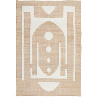 Nazret 1333 Jute Wool Cotton Natural Rug - Rugs Of Beauty - 1