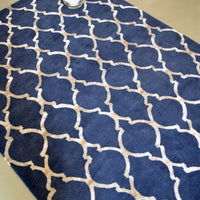 Sanderson Empire Trellis Indigo 45508 Designer Wool / Viscose Rug - Rugs Of Beauty - 2