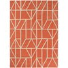 Scion Viso Paprika 24003 Modern Designer Wool Rug - Rugs Of Beauty - 1