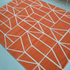 Scion Viso Paprika 24003 Modern Designer Wool Rug - Rugs Of Beauty - 2