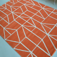 Scion Viso Paprika 24003 Modern Designer Wool Rug - Rugs Of Beauty - 2