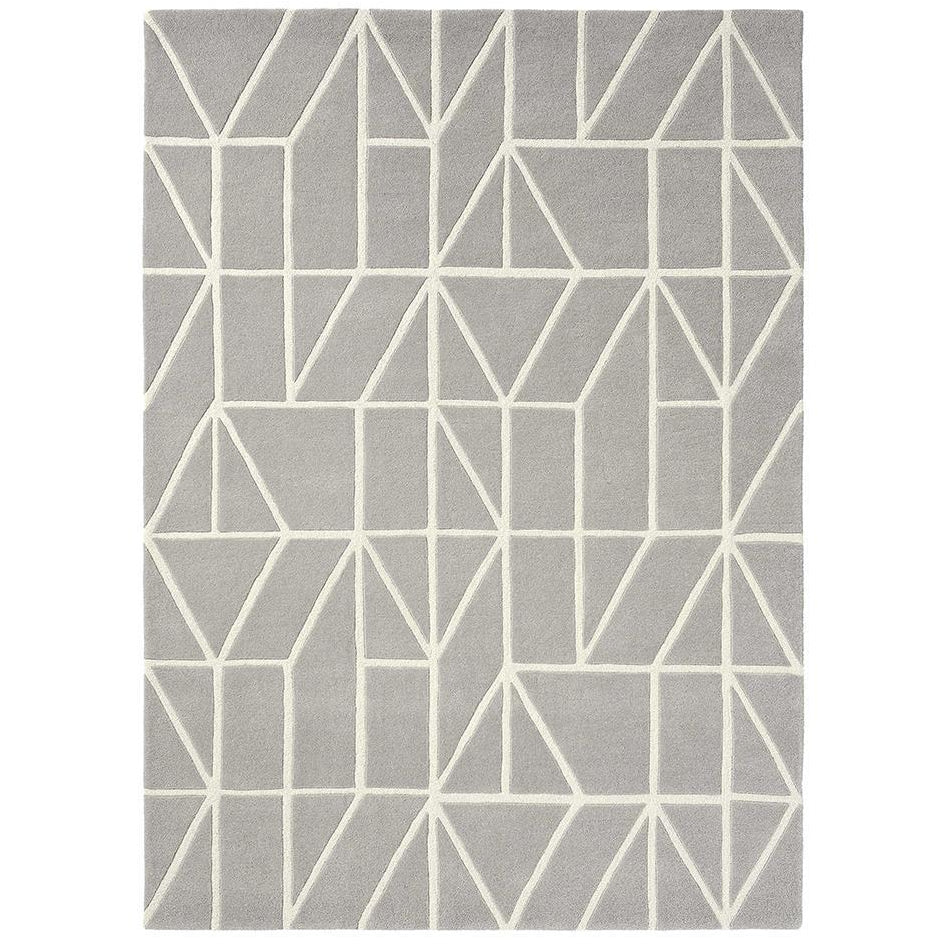 Scion Viso Steel 24004 Modern Designer Wool Rug - Rugs Of Beauty - 1