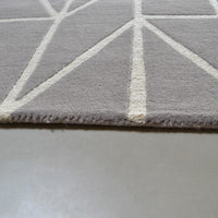 Scion Viso Steel 24004 Modern Designer Wool Rug - Rugs Of Beauty - 5