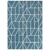 Scion Viso Denim 24008 Modern Designer Wool Rug - Rugs Of Beauty - 1