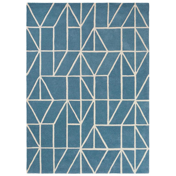 Scion Viso Denim 24008 Modern Designer Wool Rug - Rugs Of Beauty - 1
