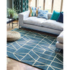 Scion Viso Denim 24008 Modern Designer Wool Rug - Rugs Of Beauty - 2