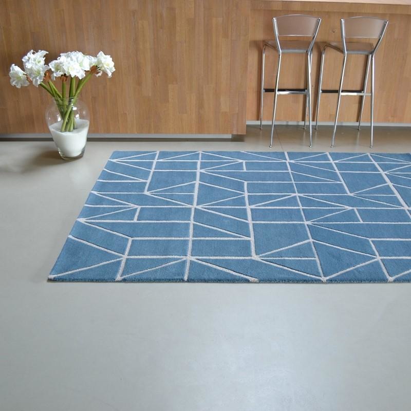 Scion Viso Denim 24008 Modern Designer Wool Rug - Rugs Of Beauty - 3