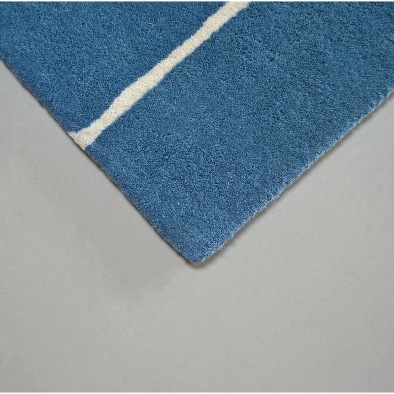 Scion Mr Fox Denim 25318 Modern Designer Wool Rug - Rugs Of Beauty - 4