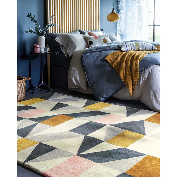 Scion Nuevo Blush 26102 Modern Designer Wool Rug - Rugs Of Beauty - 2