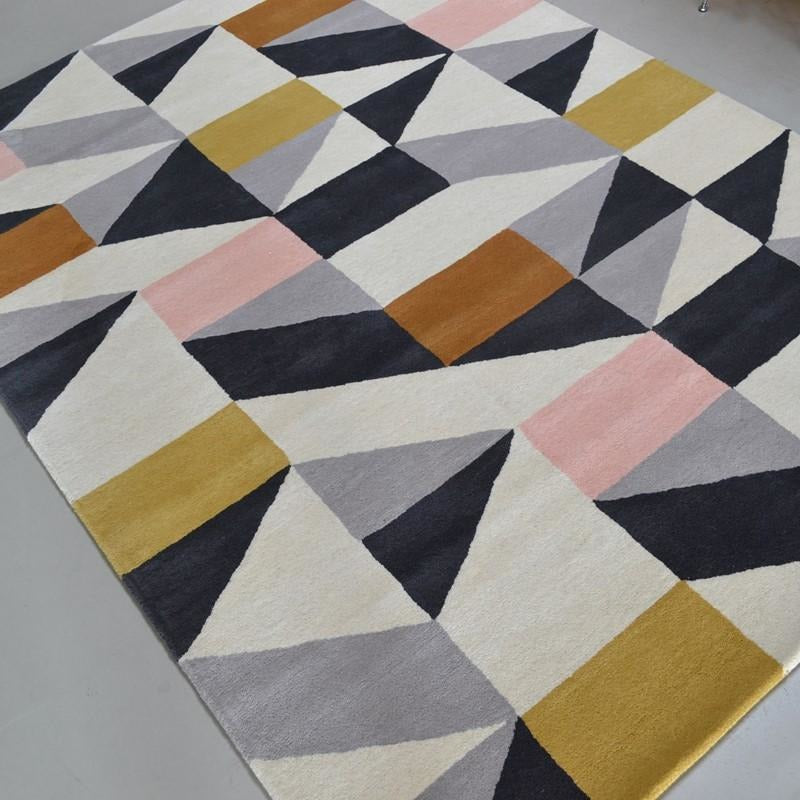 Scion Nuevo Blush 26102 Modern Designer Wool Rug - Rugs Of Beauty - 4