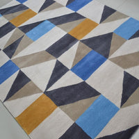 Scion Nuevo Indigo 26108 Modern Designer Wool Rug - Rugs Of Beauty - 3