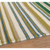Scion Symmetry Kingfisher Striped 26607 Modern Designer Wool Rug - Rugs Of Beauty - 2