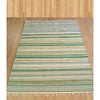 Scion Symmetry Kingfisher Striped 26607 Modern Designer Wool Rug - Rugs Of Beauty - 3