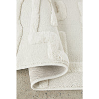 Porto 3425 White Patterned Modern Rug - Rugs Of Beauty - 6