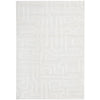 Porto 3425 White Patterned Modern Rug - Rugs Of Beauty - 1