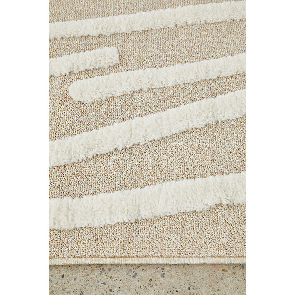 Porto 3427 Natural Patterned Modern Rug - Rugs Of Beauty - 3