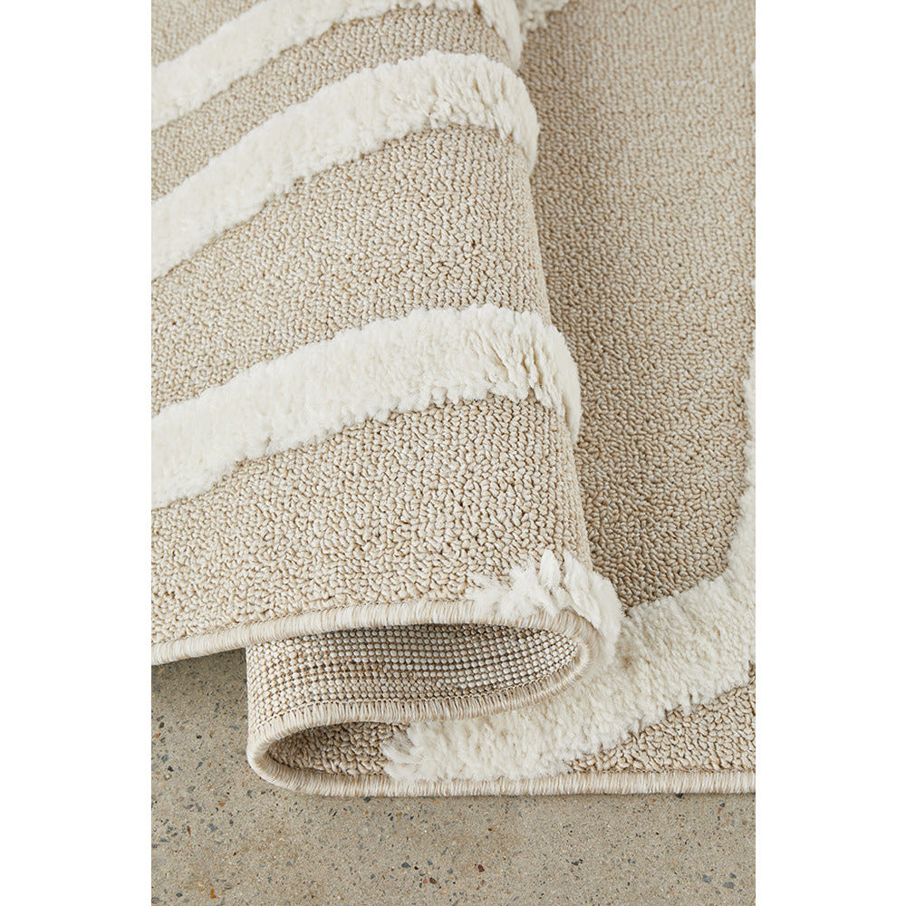 Porto 3427 Natural Patterned Modern Rug - Rugs Of Beauty - 6