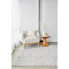 Porto 3428 Silver Grey Patterned Modern Rug - Rugs Of Beauty - 2