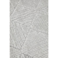 Porto 3428 Silver Grey Patterned Modern Rug - Rugs Of Beauty - 6
