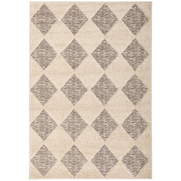 Porto 3429 Beige Patterned Modern Rug - Rugs Of Beauty - 1