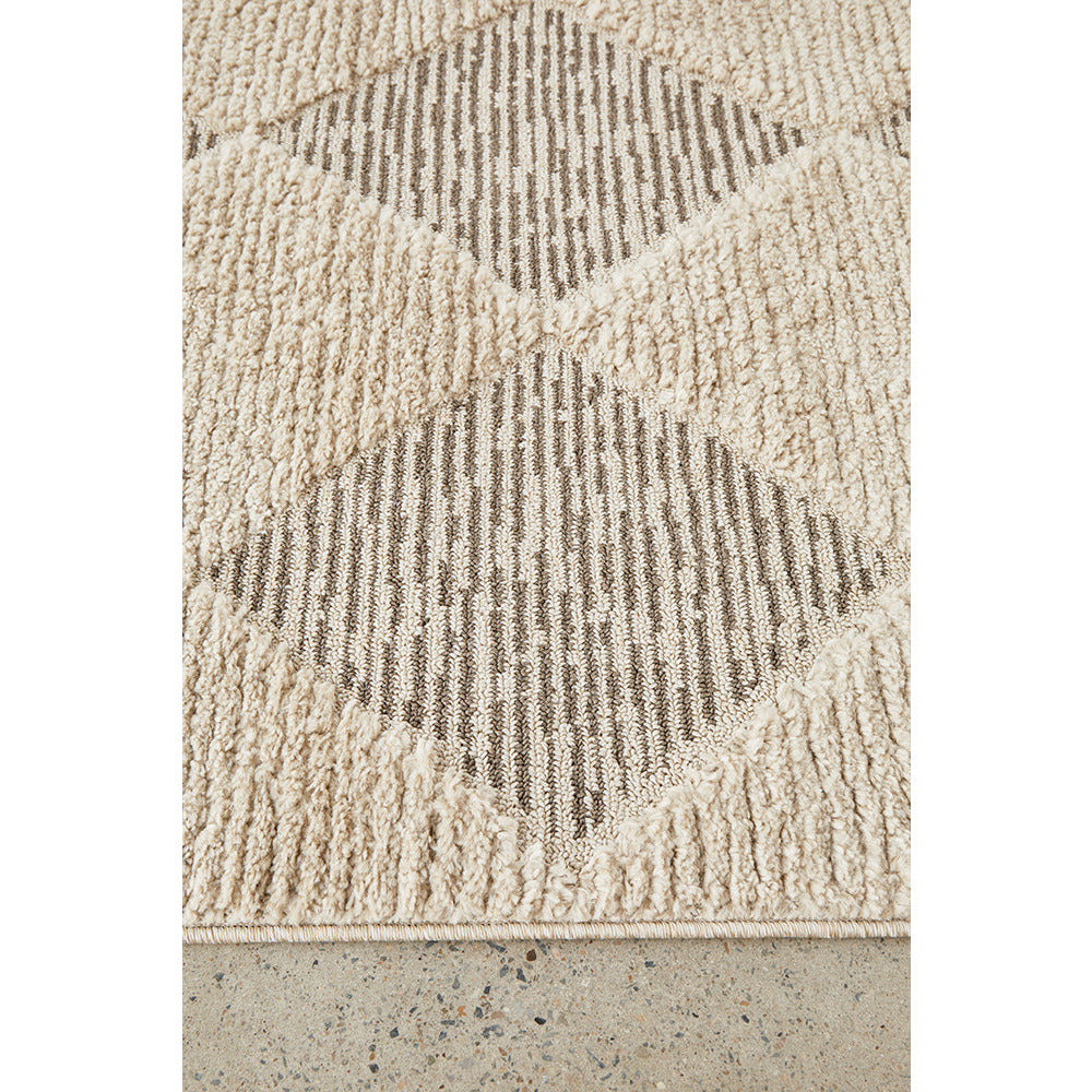 Porto 3429 Beige Patterned Modern Rug - Rugs Of Beauty - 3