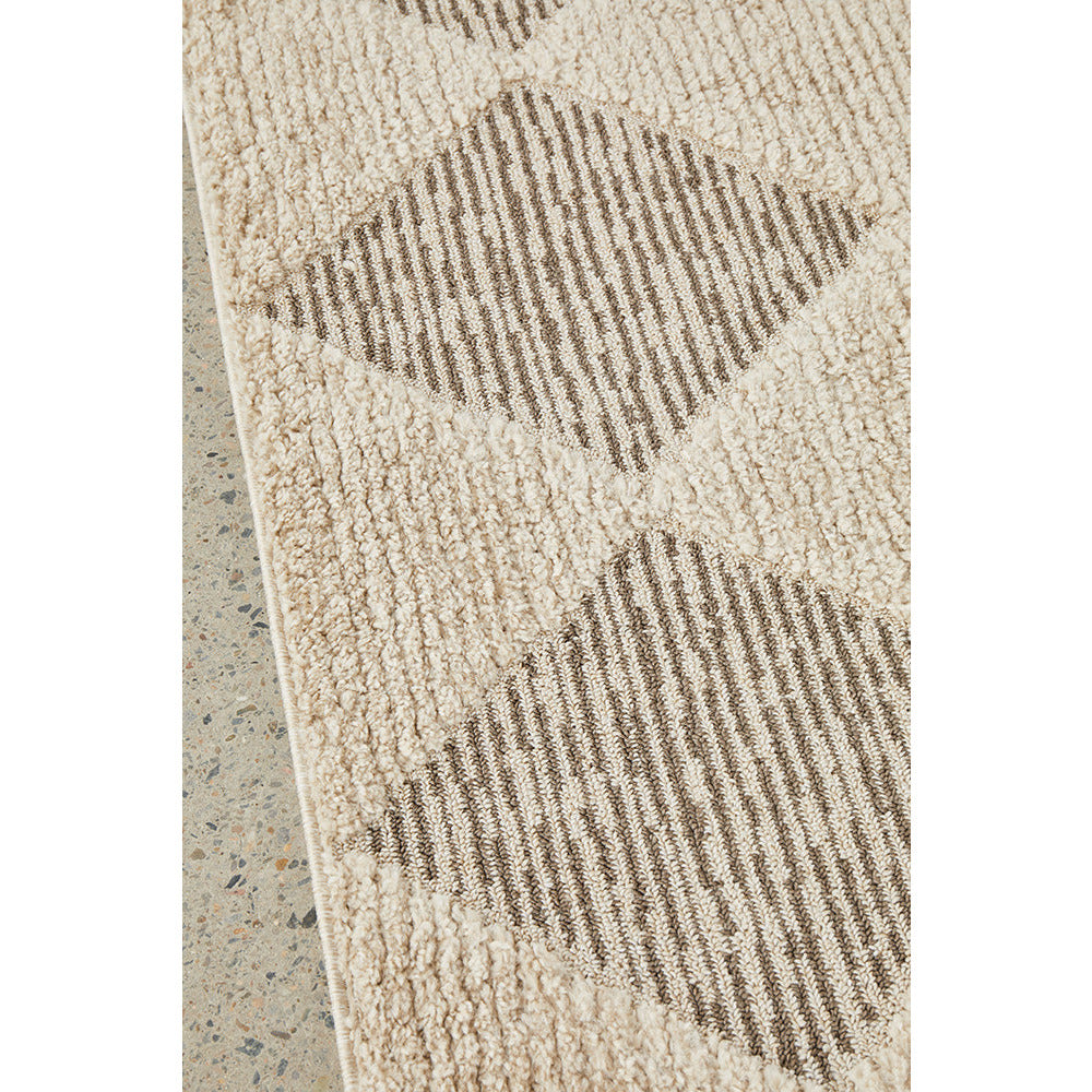 Porto 3429 Beige Patterned Modern Rug - Rugs Of Beauty - 4